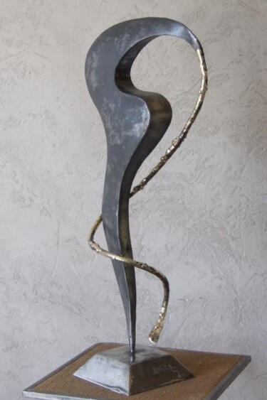 Sculpture titled "Oublier le temps" by Philippe Fautrez, Original Artwork