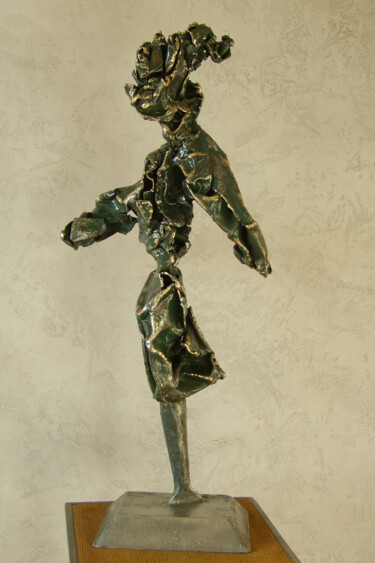 Sculpture titled "Partir" by Philippe Fautrez, Original Artwork