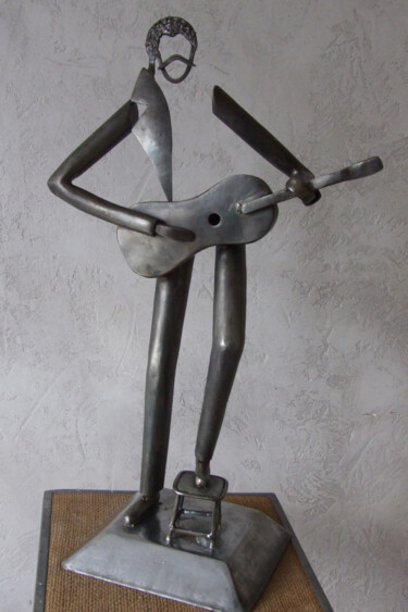 Sculpture intitulée "Je me suis fait tou…" par Philippe Fautrez, Œuvre d'art originale