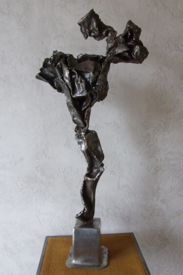 Sculpture intitulée "L'ombre d'un doute" par Philippe Fautrez, Œuvre d'art originale