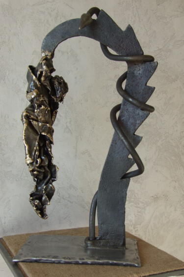 Escultura intitulada "Vendange tardive" por Philippe Fautrez, Obras de arte originais