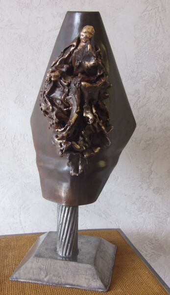 Sculpture intitulée "Chimère." par Philippe Fautrez, Œuvre d'art originale, Métaux