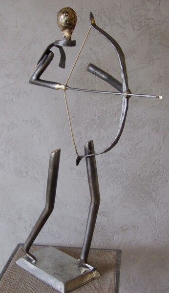 Sculpture intitulée "430-l-archer.jpg" par Philippe Fautrez, Œuvre d'art originale