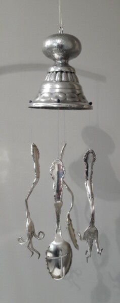 Sculpture titled "carillon" by Philippe Fautrez, Original Artwork