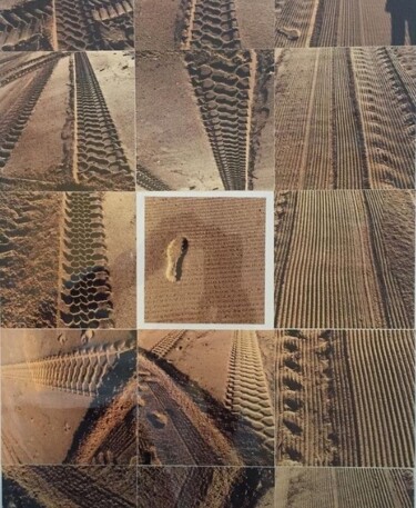 Fotografie mit dem Titel "Traces" von Philippe Haniez, Original-Kunstwerk, Digitale Fotografie Auf Andere starre Platte mont…
