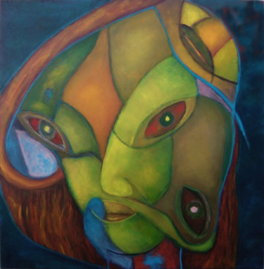 Pintura titulada "Avatar" por Philippe Langaud, Obra de arte original, Acrílico