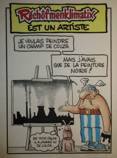 Zeichnungen mit dem Titel "Sans titre" von Philippe Lemarinier, Original-Kunstwerk, Pastell