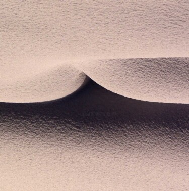 Photographie intitulée "contrepetrie neige…" par Philippe Leveau, Œuvre d'art originale