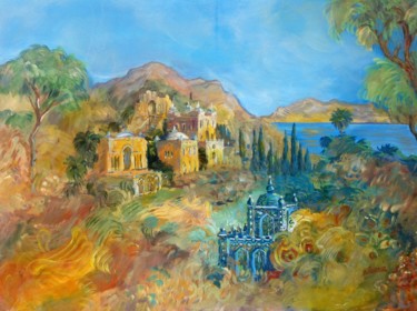 Painting titled "Rêve ottoman" by Philippe Metaireau, Original Artwork