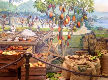 Malerei mit dem Titel ""La genêse du Choco…" von Philippe Metaireau, Original-Kunstwerk