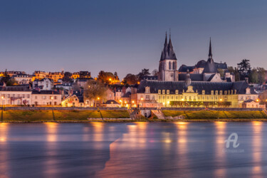 Photographie intitulée "Loire et St Nicolas…" par Philippe Nannetti, Œuvre d'art originale