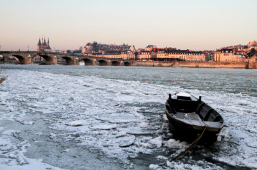 Fotografie getiteld "loire glace.jpeg" door Philippe Nannetti, Origineel Kunstwerk