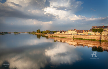 Photographie intitulée "Loire, Blois vienne…" par Philippe Nannetti, Œuvre d'art originale