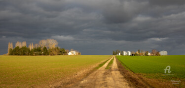 Photography titled "Beauce vers Oucques…" by Philippe Nannetti, Original Artwork