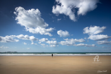 Photographie intitulée "plage st malo.jpg" par Philippe Nannetti, Œuvre d'art originale