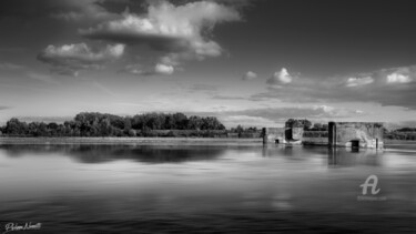 Fotografia intitolato "Loire, lac de Loire" da Philippe Nannetti, Opera d'arte originale, Fotografia digitale