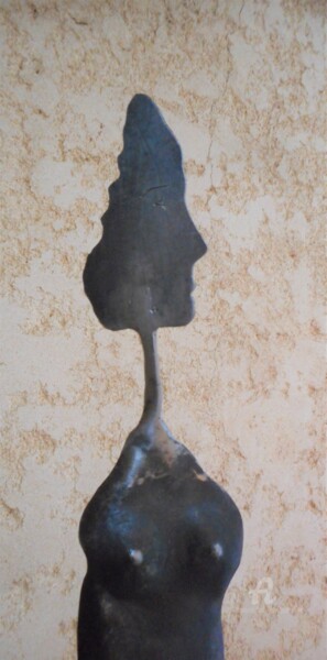 Sculpture titled "FIGURE 123" by Philippe Olive, Original Artwork, Metals
