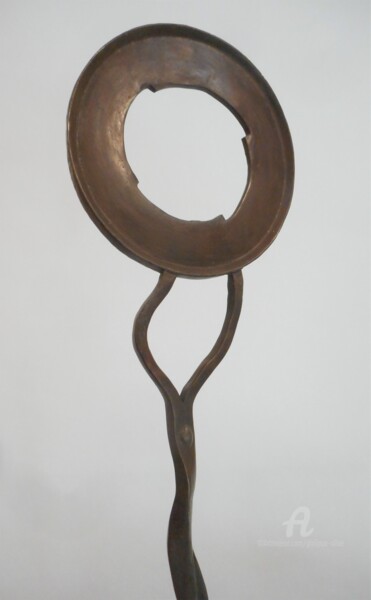 Скульптура под названием "SCEPTRONOME 2" - Philippe Olive, Подлинное произведение искусства, Бронза