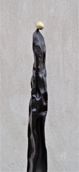 Sculpture titled "FIGURE 735" by Philippe Olive, Original Artwork, Metals