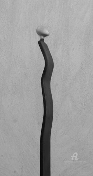 Escultura titulada "FIGURE Forgée 745" por Philippe Olive, Obra de arte original, Metales