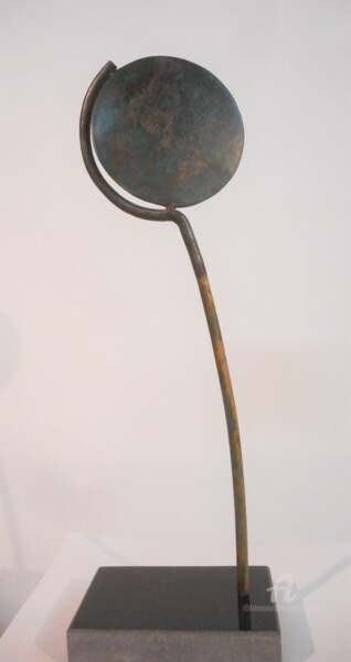 Sculpture titled "SCEPTRONOME 3" by Philippe Olive, Original Artwork, Bronze