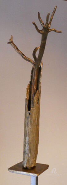 Sculpture titled "D'APRES NATURE 3" by Philippe Olive, Original Artwork, Metals