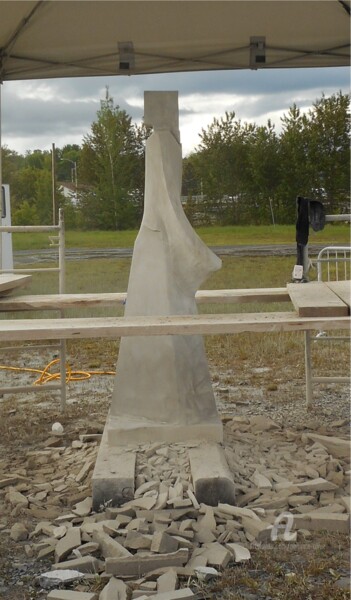 Скульптура под названием "j-5.jpg" - Philippe Olive, Подлинное произведение искусства, Камень
