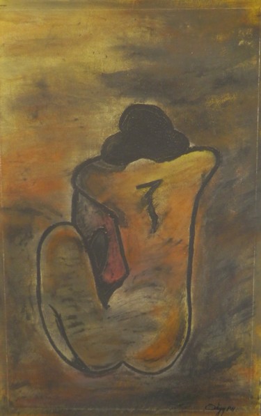 Peinture intitulée "Picasso revu par Os…" par Philippe Ostyn, Œuvre d'art originale, Acrylique