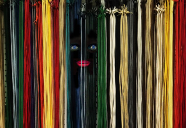 Digital Arts titled "Josephine, la black…" by Philippe Renou, Original Artwork, Digital Collage