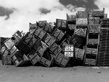 Photographie intitulée "Effondrement - Coll…" par Philippe Renou, Œuvre d'art originale, Photographie numérique