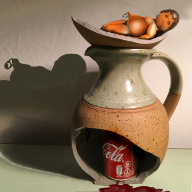 Grafika cyfrowa / sztuka generowana cyfrowo zatytułowany „Effets coca - Coke…” autorstwa Philippe Renou, Oryginalna praca, F…
