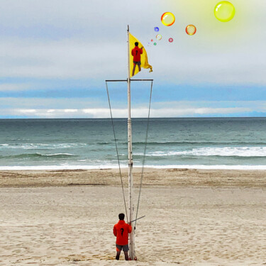 Цифровое искусство под названием "" LEVER DE SOLEIL "" - Philippe Renou, Подлинное произведение искусства, Фотомонтаж