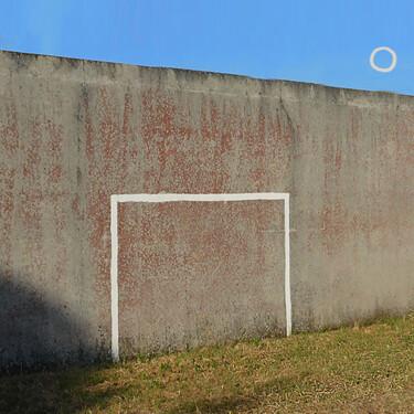 Digital Arts titled "" FOOTBALL:  LA CAG…" by Philippe Renou, Original Artwork, Digital Collage