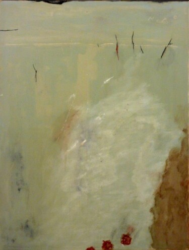 Peinture intitulée "camargue 1" par Philippe Roussel, Œuvre d'art originale, Huile