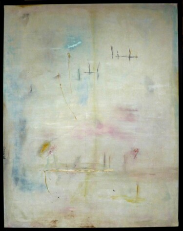 Peinture intitulée "les marais engourdi…" par Philippe Roussel, Œuvre d'art originale, Huile