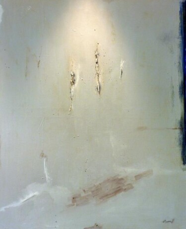 Peinture intitulée "En suspension" par Philippe Roussel, Œuvre d'art originale, Huile