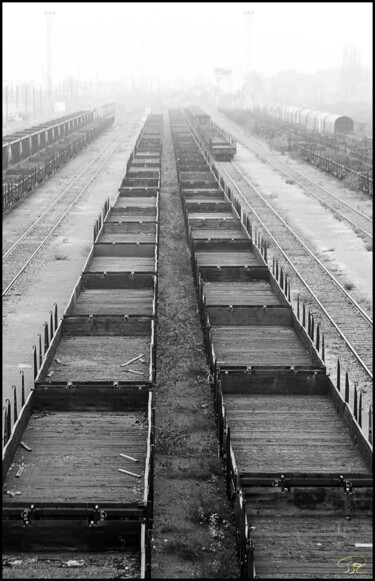 Photographie intitulée "Lignes de fuite" par Philippe Rozier (Photo-EOS), Œuvre d'art originale, Photographie numérique