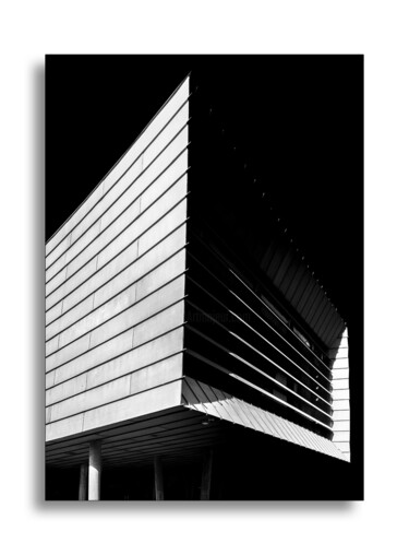 Fotografie mit dem Titel "Dark Cut 1" von Philippe Verspeek, Original-Kunstwerk, Nicht bearbeitete Fotografie Auf Aluminium…
