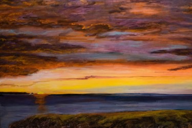 Peinture intitulée "palette du ciel au…" par Philippe Viard, Œuvre d'art originale, Acrylique