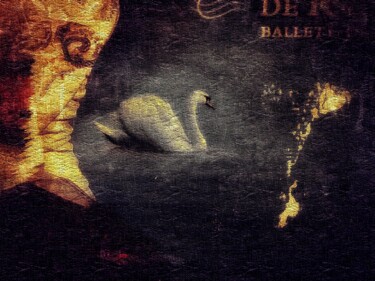 Fotografía titulada "SWAN" por Philippe Yvon, Obra de arte original, Fotografía digital