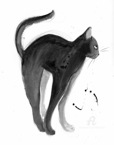 Collections De Dessins Chat Achat De Dessins Chat En Ligne Sur Artmajeur