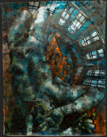 sans titre Peinture intitulée "sans titre" par Amirault, Œuvre d'art originale, Huile