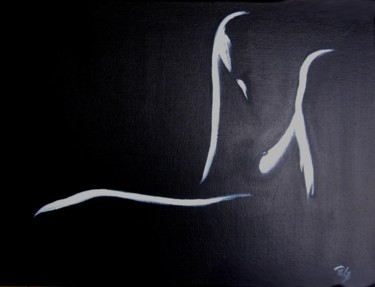 Ζωγραφική με τίτλο "Nu 21" από Philippe Blanchard, Αυθεντικά έργα τέχνης, Λάδι