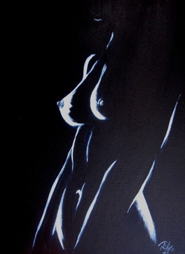 Peinture intitulée "Nu 26" par Philippe Blanchard, Œuvre d'art originale, Acrylique