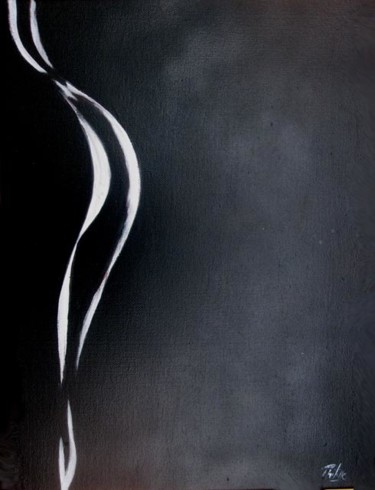 Картина под названием "Nu 33" - Philippe Blanchard, Подлинное произведение искусства, Акрил