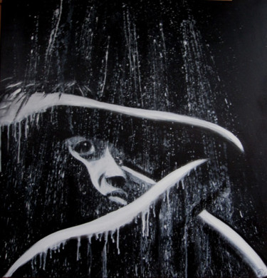 Peinture intitulée "Noir et blanc 3" par Philippe Blanchard, Œuvre d'art originale, Huile