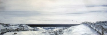 Peinture intitulée "Les dunes 7" par Philippe Blanchard, Œuvre d'art originale, Acrylique