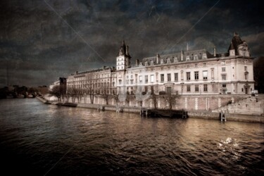 Fotografia intitolato "La Seine" da Philippe Bousseau, Opera d'arte originale, Fotografia digitale