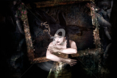 Fotografia intitolato "Gorgone" da Philippe Bousseau, Opera d'arte originale, Fotografia digitale