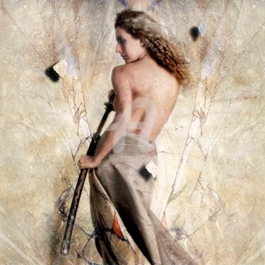 Fotografia intitulada "Aphrodite" por Philippe Bousseau, Obras de arte originais, Fotografia digital